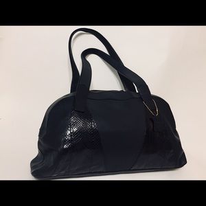 Bloomingdale’s Real Snakeskin Leather Bag